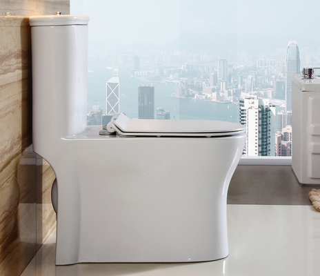 kopen Waterbesparende sifon uit één stuk toilet Bovenreservoir gluren Chinees toilet online vervaardiging