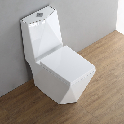 kopen Keramisch vierkant piepend toilet Eendelig toilet P Trap ODM-lijst online vervaardiging