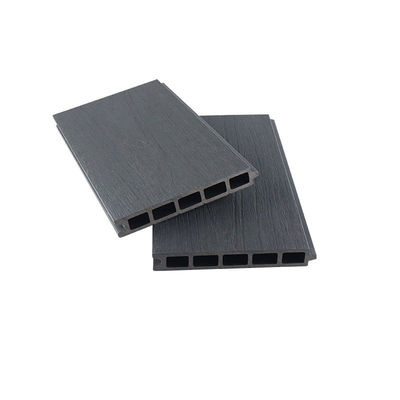 kopen Donkergrijze WPC gevelpaneel 170x24mm voor buitenmuren en vloeren online vervaardiging