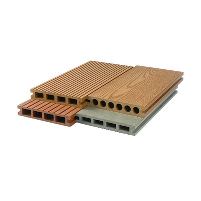 kopen 152x23mm WPC Decking Comité van de Raads het Buitenbevloering voor de Vloerplank van het Bouwmaterialen Holle Ronde Gat online vervaardiging