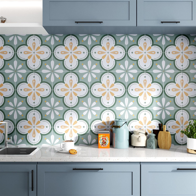 kopen Waterdichte vloertegel voor binnen voor woonkamer en groene 200x200mm muur keramische tegels voor badkamer online vervaardiging