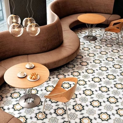 kopen Interieur vloertegels voor badkamer en 200x200mm beige en bruine keramische rustieke tegels voor slaapkamer online vervaardiging