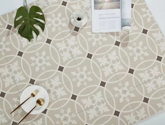 kopen Beige wandtegel 20x20 cm Interieur keramische vloertegels voor eetkamer en balkon online vervaardiging