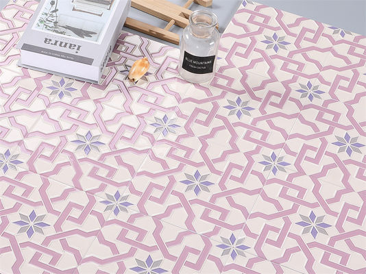 kopen Roze Keramische Rustieke Tegel 20x20cm AAA Kwaliteit voor Badkamer Wanden online vervaardiging