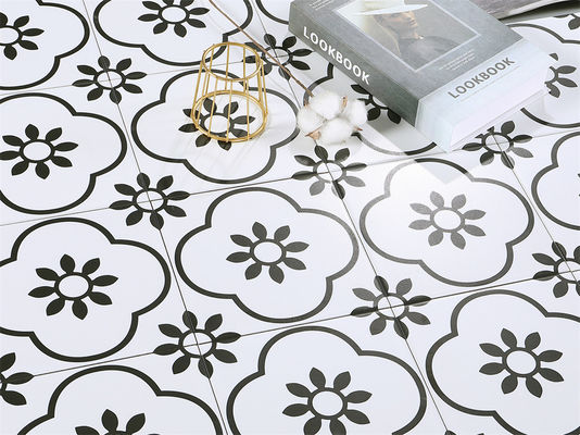 kopen 20x20cm Zwart Wit Keramische Rustieke Tegel AAA Kwaliteit Binnen Vloer Muur online vervaardiging