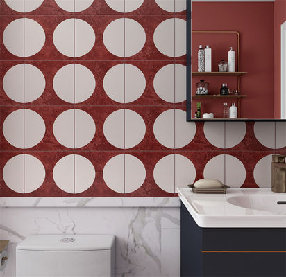 kopen Rood beige 20x20 cm keramische rustieke tegel voor badkamer woonkamer online vervaardiging