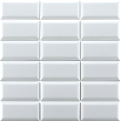 kopen Witte Glanzende Keramische Wandtegels 75x152mm voor Keuken Badkamer online vervaardiging