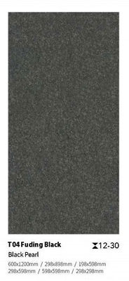 kopen Zwart Geel Antislip Porseleinen Bestrating Tegel 300x300mm 600x1200mm online vervaardiging