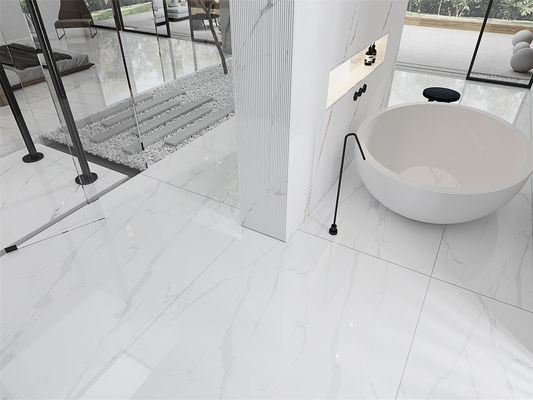kopen Witte Carrara Gepolijste Gesinterde Steenplaat 1420x2700mm online vervaardiging