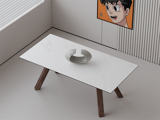 kopen Carrara Wit binnenvloer 1420x2700mm Matt rechthoekige gesinterde stenen platen voor badkamer online vervaardiging
