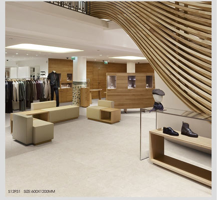 kopen 750x1500mm Grijs AAA-kwaliteit Zachte Geglazuurde Porseleinen Vloertegel voor Binnen online vervaardiging