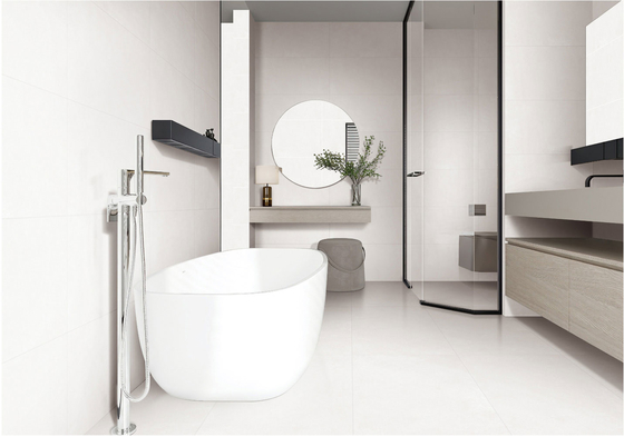 kopen 600x1200mm Creme-witte antibacteriële binnenshuis porseleinen vloertegel online vervaardiging