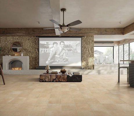 kopen 60x60cm lichtgeel rustiek porseleinen tegel voor binnenvloer en muur online vervaardiging