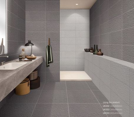 kopen Zuurbestendige grijze porseleinentegels 300x600 mm voor muren en vloeren online vervaardiging