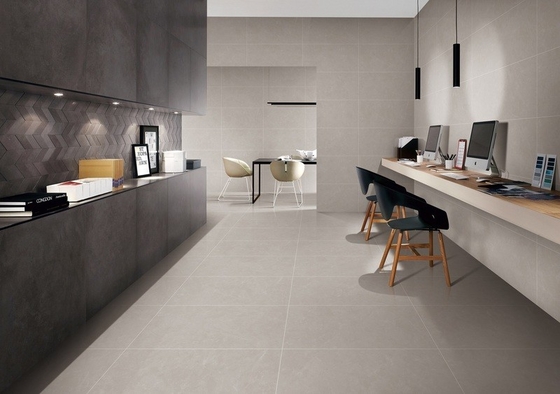 kopen Grijze Elegante en Stijlvolle 400x800mm Matte Geglazuurde Keramische Wandtegel voor Projecten en Gebouwen online vervaardiging