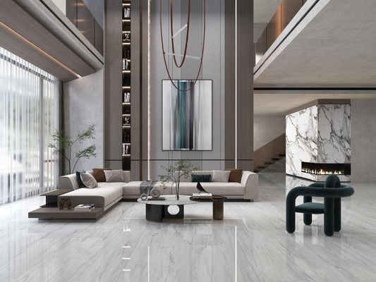 kopen 1200x1200mm Wit gepolijst geglazuurd porseleinen tegel 0,05% WA online vervaardiging