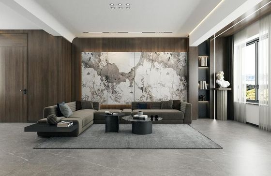 kopen 900x1800mm gepolijst geglazuurd porseleinen tegel 9mm dik binnenshuis vloerwand online vervaardiging