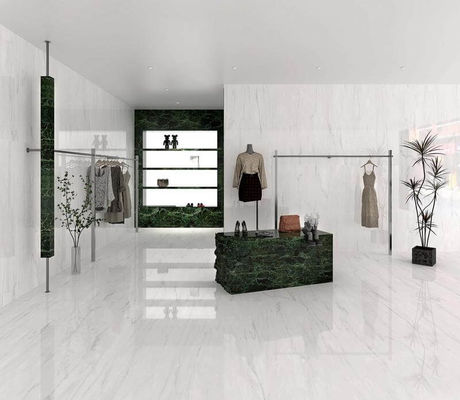 kopen Gepolijste Geglazuurde Porseleinen Tegel 1200x1800mm Carrara Antibacterieel online vervaardiging