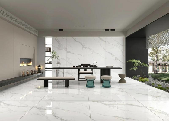 kopen Carrara Gepolijste Geglazuurde Porseleinen Tegel 1200x1800x9mm Binnen Vloer Muur online vervaardiging