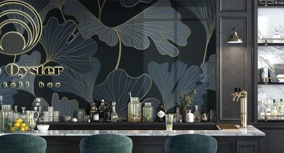 kopen 400x1200mm Slijtvaste Groen Gele Porseleinen Tegels AAA Kwaliteit online vervaardiging