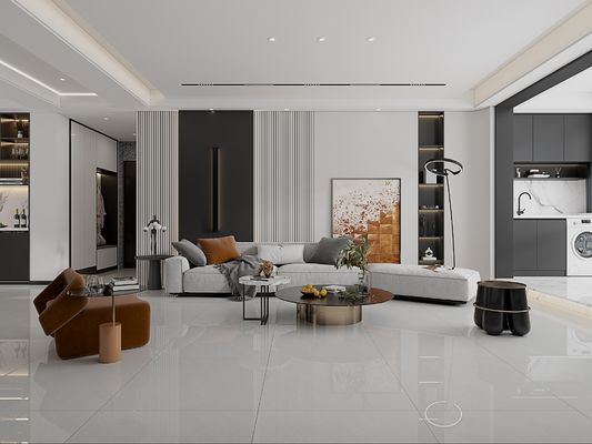 kopen Grijs 800x800mm Gepolijste Geglazuurde Porseleinen Tegels voor Woonkamer online vervaardiging