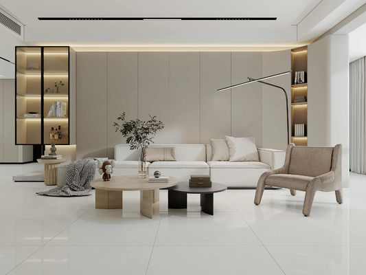 kopen Lichtgrijze 800x800 mm gepolijste geglazuurde porseleinen vloertegels online vervaardiging