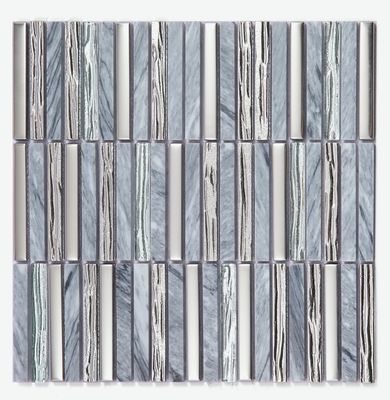 kopen 282x294mm Decoratieve en Elegante Binnenmuur Natuursteen Mozaïeken Blauw Voor Woonkamer en Appartement online vervaardiging
