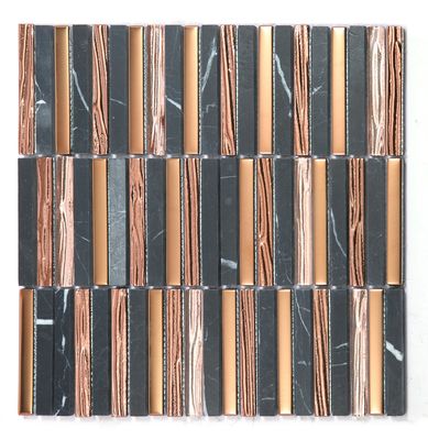 kopen Duurzame 282x294 mm binnenmuur natuursteen mozaïeken voor kantoor en woonkamer online vervaardiging
