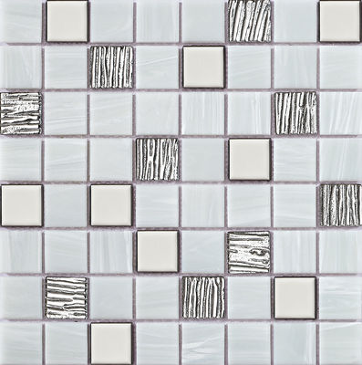 kopen 304x304mm Interieur Muur Glas Zwembad Mosaïeken Voor Decoratie en Project online vervaardiging