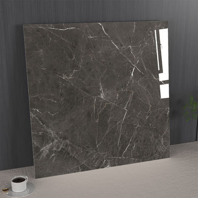 kopen Stylish and Durable 1mx1m Marble Porcelain Glazed Polished Tiles For Balcony Dark Gray MOQ 100CTNS online vervaardiging