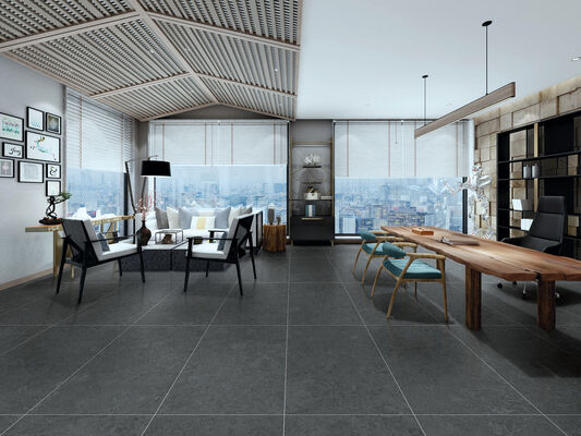kopen Geen Vervagen Binnenvloer Matte Vorm Oppervlakte Houtskool 600x1200mm Porseleintegels voor Hotel en Keuken online vervaardiging