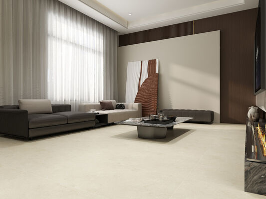 kopen slijtvast en waterdicht Beige 600x1200mm Matt Met Vorm Oppervlak Porseleinen tegels Voor woonkamer online vervaardiging