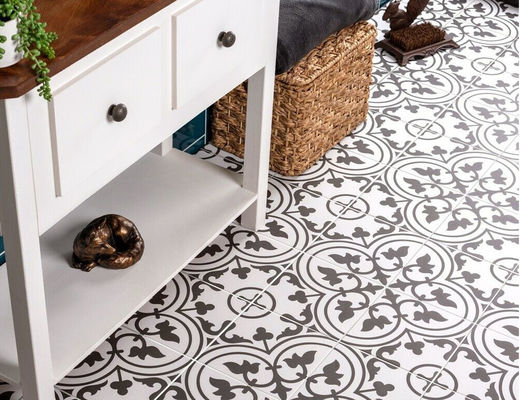 kopen SGS 20x20cm het Wit polijst Ceramische Vloertegels, 8.5mm de Tegels van het Porseleinbalkon online vervaardiging