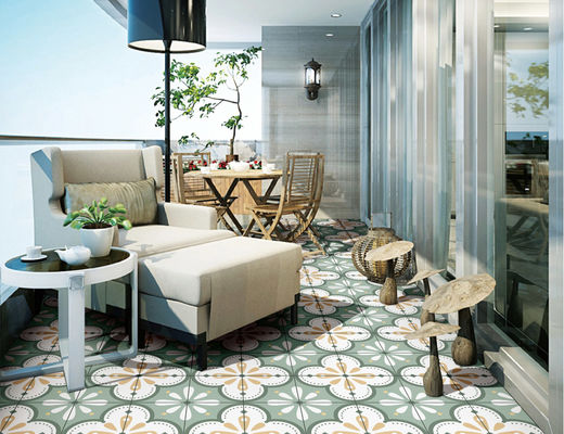 kopen SGS Groene Vloer Decoratieve Tegel, 200x200mm 0,03 W.A Restaurant Ceramic Tile online vervaardiging