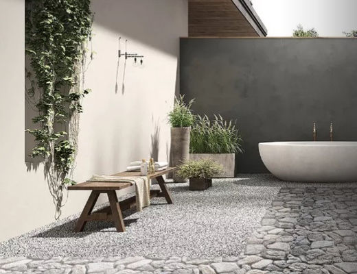 kopen 300x600mm Beige Grijs Klei Buiten Steen Bekledings Tegels Kwaliteit AAA online vervaardiging