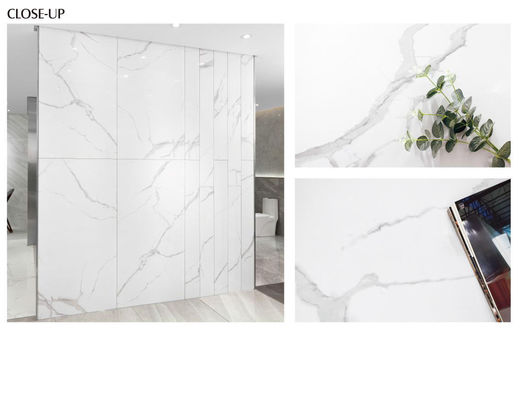 kopen Geglazuurde Gepolijste Carrara Marmer Porseleinen Tegel 600x1200mm online vervaardiging