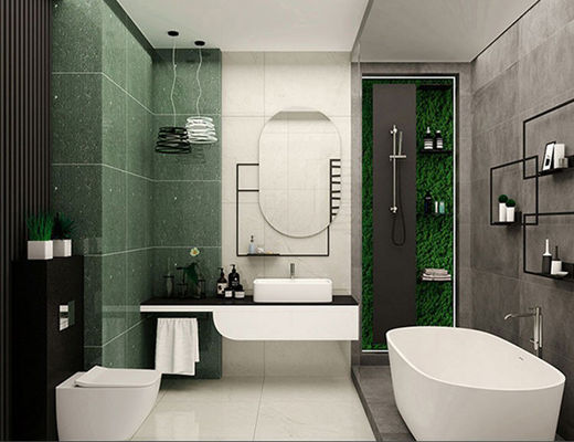 kopen SGS 10mm Porselein Opgepoetste Groene Watermeloen Glanzende 600x600mm van Vloertegels online vervaardiging
