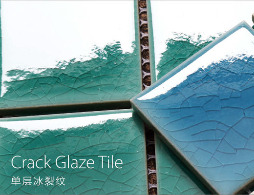 kopen 303x303mm Crack Glazuur Zwembad Mozaïektegels Alkali-bestendig online vervaardiging
