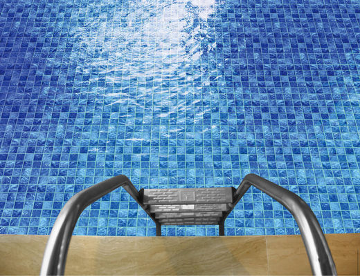 kopen PRIMERA betegelt het Zwembadmozaïek 306×306mm blauw Verglaasd Mesh Mounted 24kg/box online vervaardiging