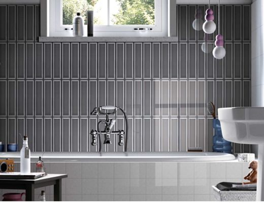kopen 68x280mm Glanzende Keramische Wandtegels voor Keuken Badkamer Modern Design online vervaardiging