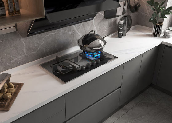kopen 15mm Dikte Gesinterde Marmeren Countertop van Cararra van Steenplakken online vervaardiging