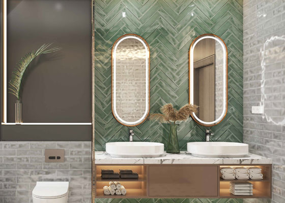 kopen 75x300mm Geglazuurde Keramische Subway Wandtegel voor Interieurontwerp online vervaardiging