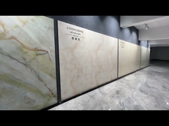 Gepolijste glazen tegels roze 900x1800x9mm voor binnenvloerontwerp en woonkamer