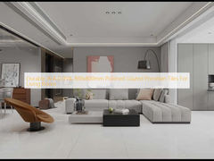 Duurzaam W.A 0.05% 800x800mm gepolijste geglazuurde porseleinen tegels voor woonkamer