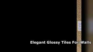Elegante glanzende wandtegels voor moderne woningdecoratie 60x240 mm