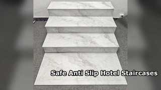 Antislip keramische trappen voor veilige hotelinterieurs