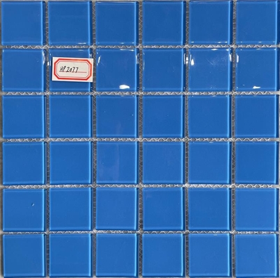 48X48MM Zwembad Mozaïek Tegels Blauwe Kleur Glas Mosac Tegels