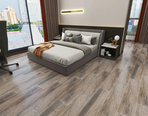 Van de het Porseleintegel van de Misstap niet Houten Plank de Vloer Binnenlandse Woonkamer Gray Wood Ceramic Tile 20cm Breedte 100cm Lengte