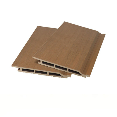 Geen vervaging 176x18mm WPC bekleding panel voor terras en hout plastic composiet bord Bruin voor project