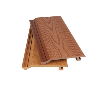 Waterdicht WPC buiten Muurpaneel 145x20.5mm Hout Plastic Composite Flat Board Voor decoratie